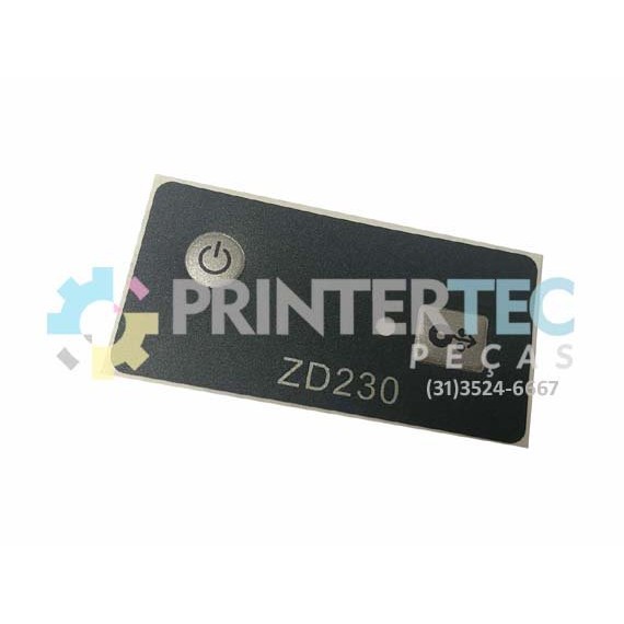 ADESIVO ZEBRA ZD220 / ZD230 DO TECLADO