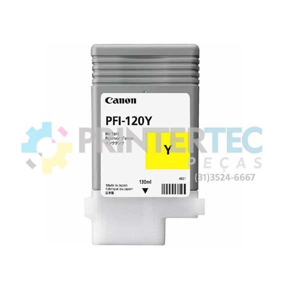 CARTUCHO CANON IPF TM-200 / TM-300 / TM-305 130ML AMARELO