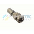 CONECTOR IDEAL BNC RG-6 COMPRESSION CONNECTOR - 35 PCS.