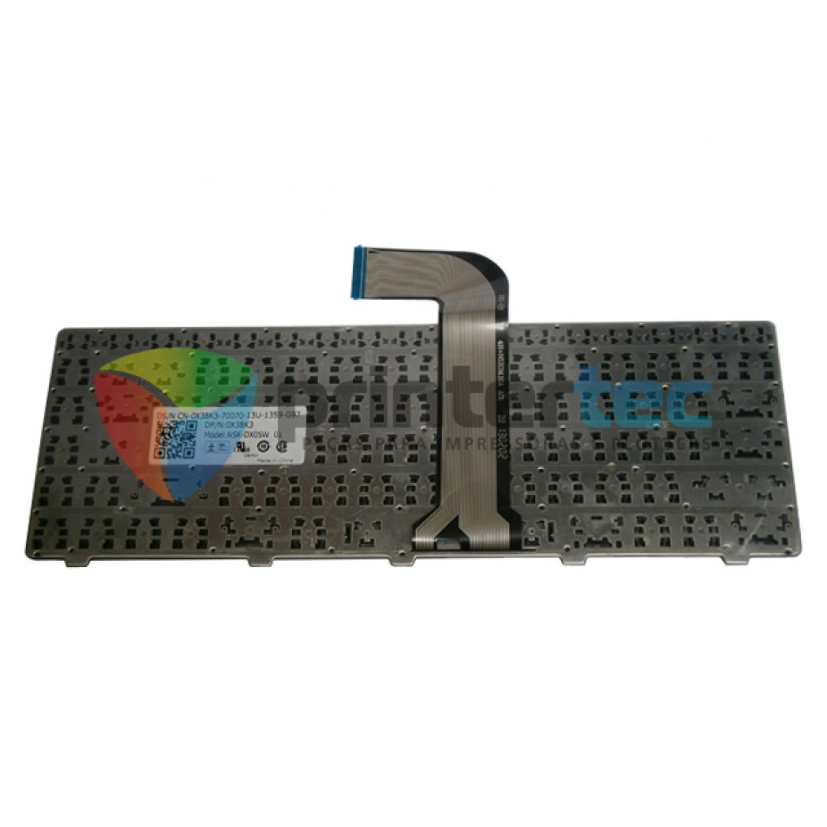 Teclado Dell Inspiron N5040 N5050 M4110 N4050 Us Black 