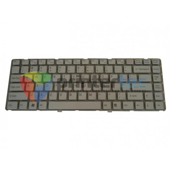 TECLADO SONY VAIO VGN-NW SERIES WHITE US* - SEM GRADE