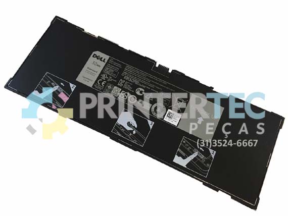 Batteria Di Ricambio Per Tablet Dell Venue 11 Pro 5130: Li-Polymer, 7.4V, 4300mAh/31.82Wh. Componente Compatibile Al 100%, Dimensioni E Specifiche Originali. - 3