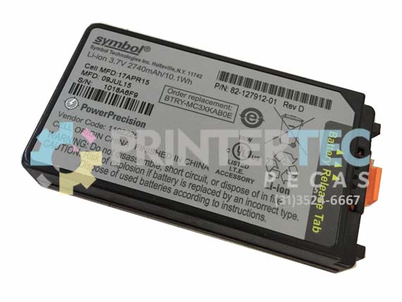Batteria Compatibile Symbol MC3100 Li-Polymer 3.7V 4400mAh – 82-127912-01, BTRY-MC3XKABOE