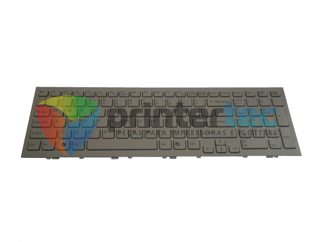 Clavier Sans Cadre Blanc Pour Sony Vaio VPC-EC (Disposition UK, Neuf)